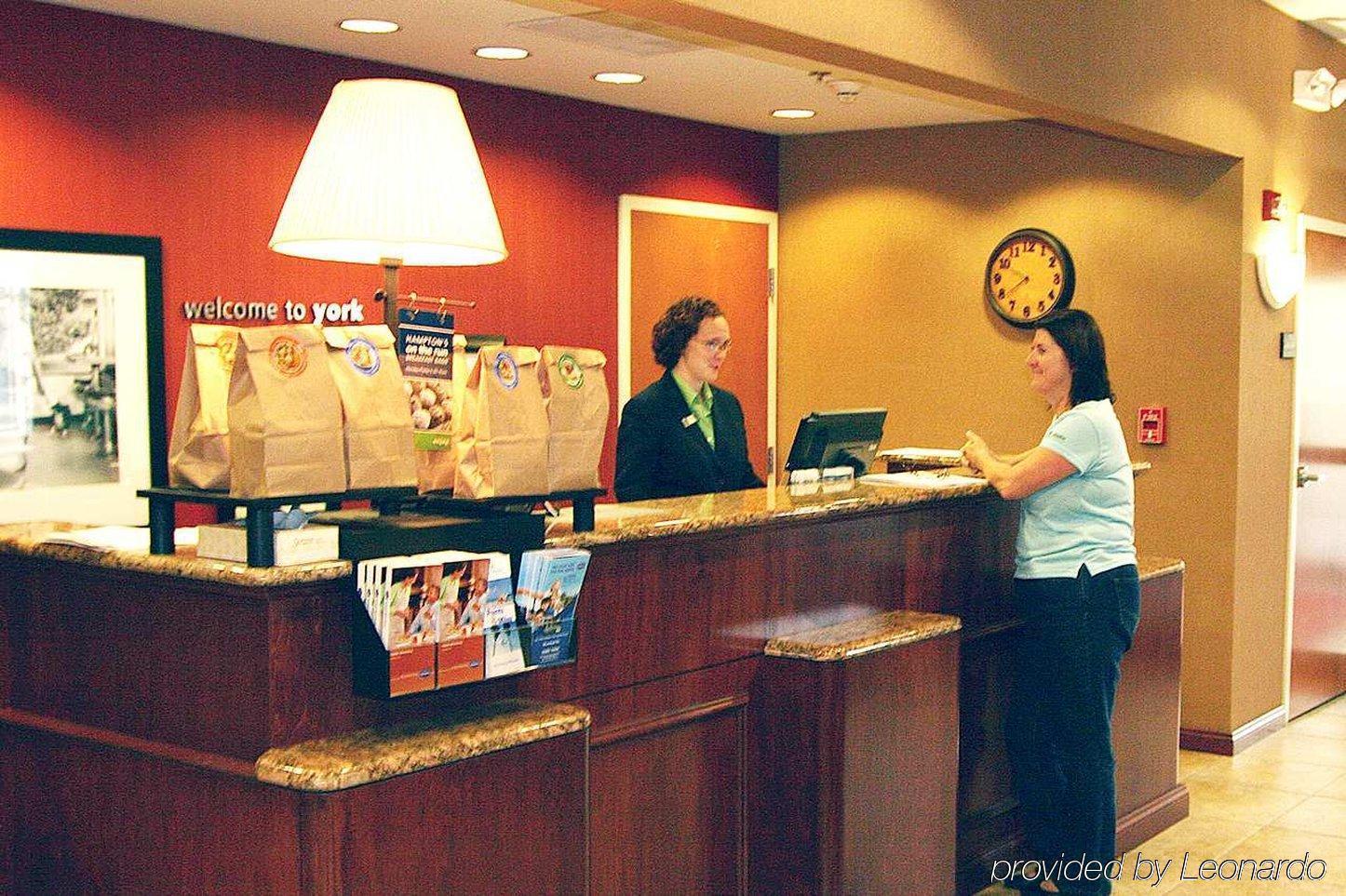 Hampton Inn York Interior foto